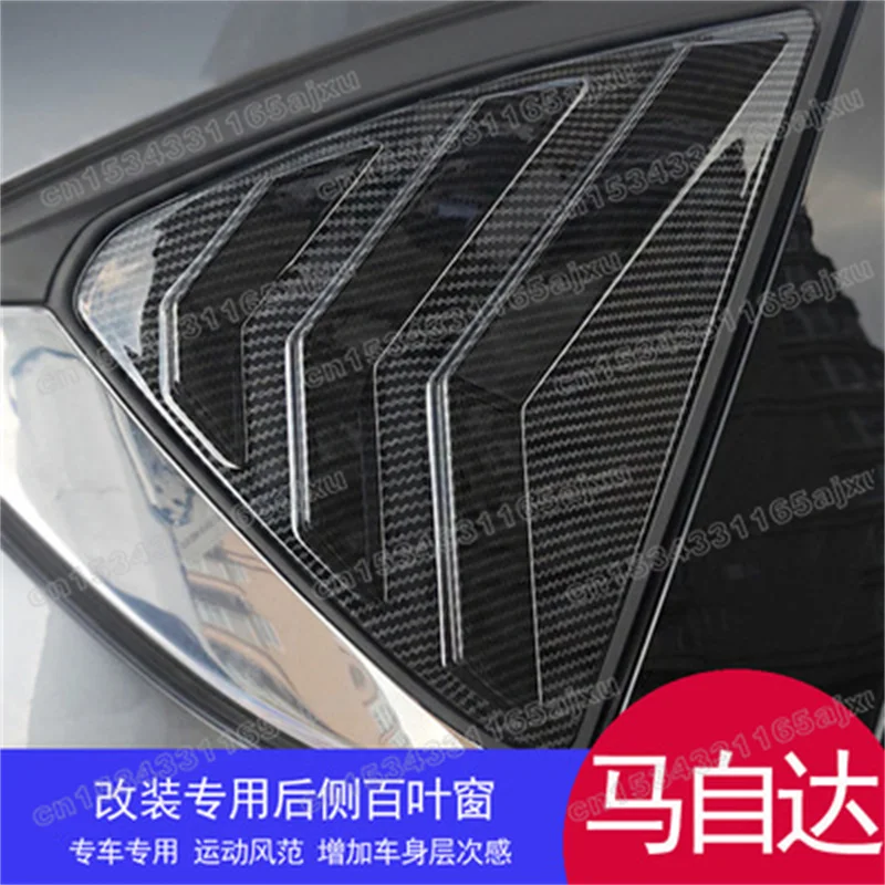 

accesoires 2019 2020 Carbon fiber car sticker car window decoration sticker for Mazda CX-5 CX5 2017 2018