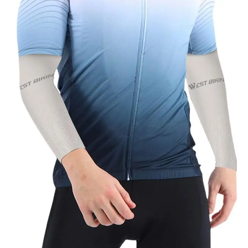

1Pair Summer Cooling Arm Sleeves Sports Sleeve Sun UV Protection Hand Cover Cooling Warmer Running Fishing Cycling Arm Sleeves