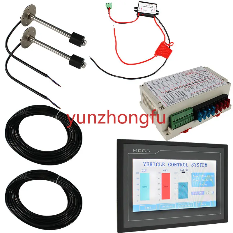 

For TYTXRV High Quality 8 Way 30A DC12V Customization Camper Control Panel