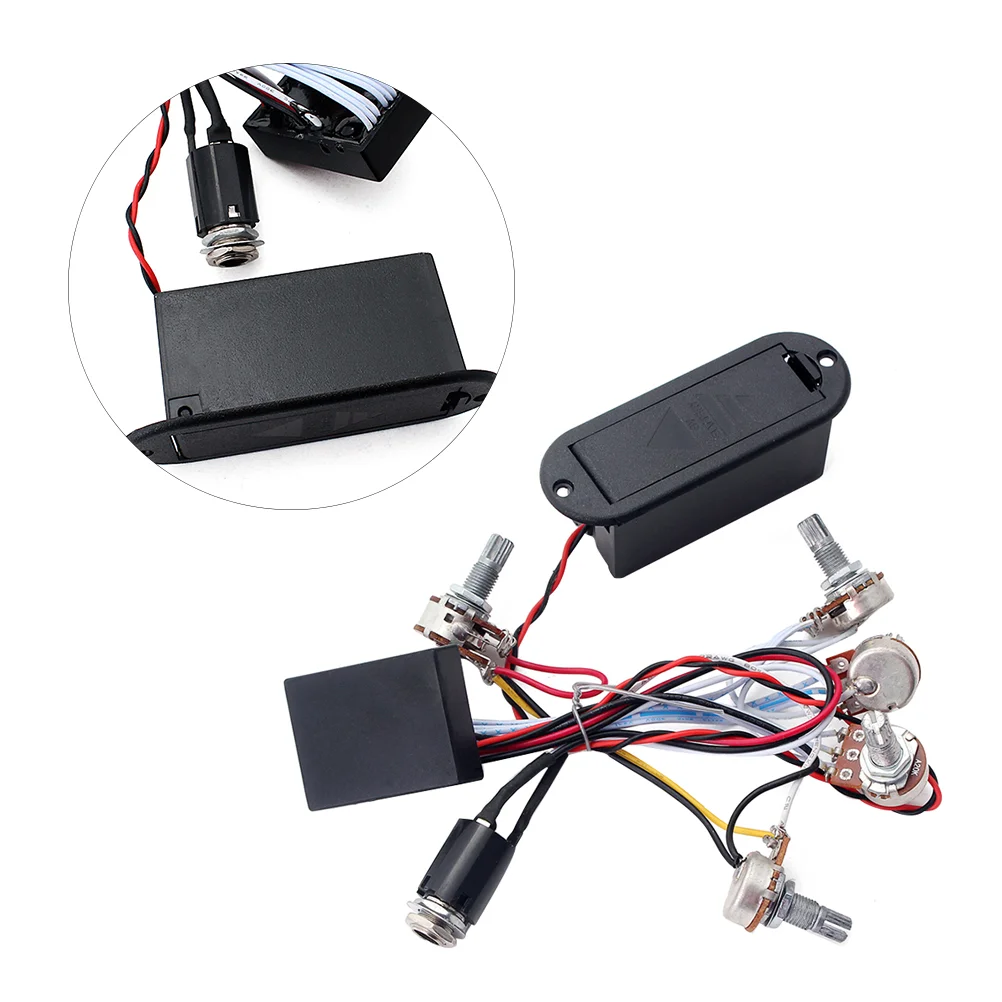 

1 Pc EQ Preamp Circuit Professional Tone Control Prime Equalizer Preamp Circuit for Musical Instrument Guitar Bass