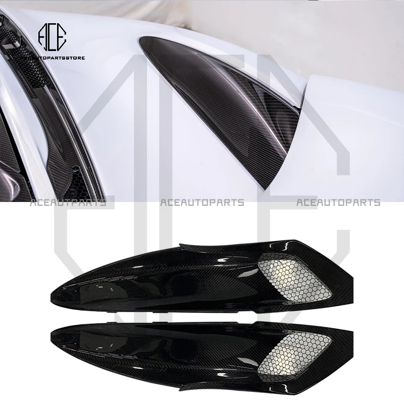 

Excellent Quality Carbon Rear Air Intake for McLaren 720s Coupe & Spider OEM Style rear fender air intake vents