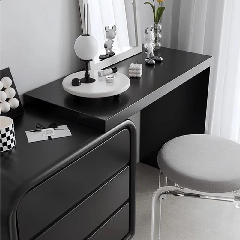 Современный зеркальный шкаф для комодов минималистичный скандинавский хранения