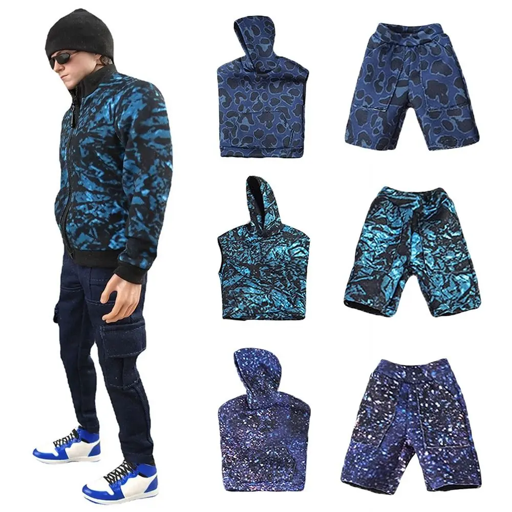 

1/6 миниатюрный солдат тренд Пальто Аксессуары для кукол одежда толстовки мужские походные шорты фигурки аксессуары для 30 см экшн-кукол