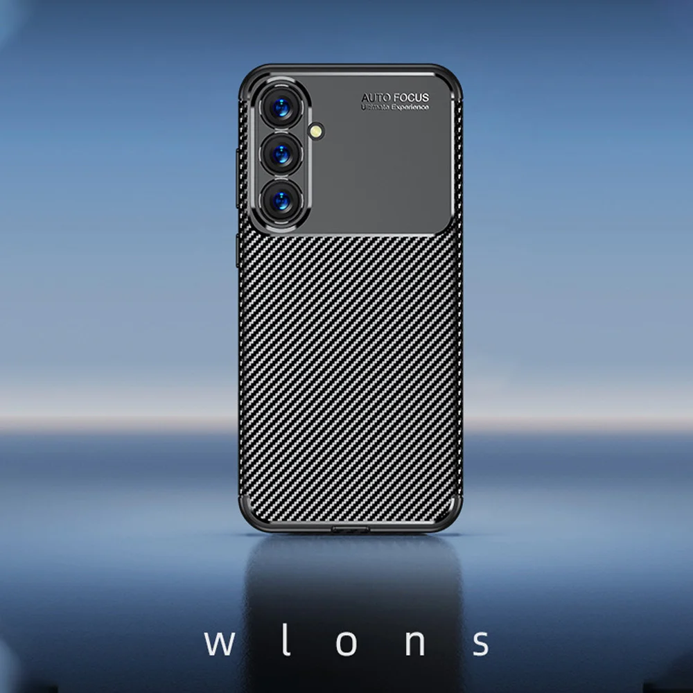 Для Samsung Galaxy S24 FE Чехол Smsung Противоударный матовый мягкий силиконовый бампер из