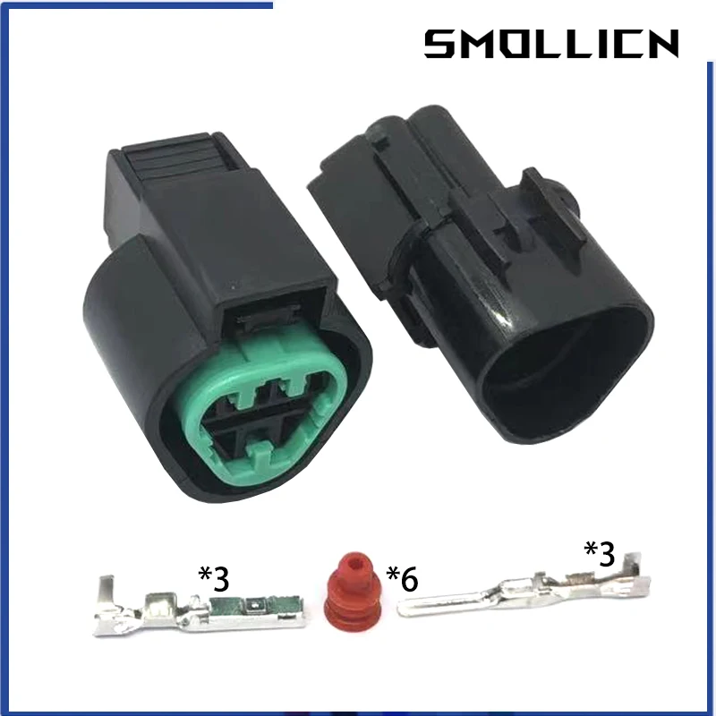 Водонепроницаемый штекер для автомобиля, с 3-контактным разъемом