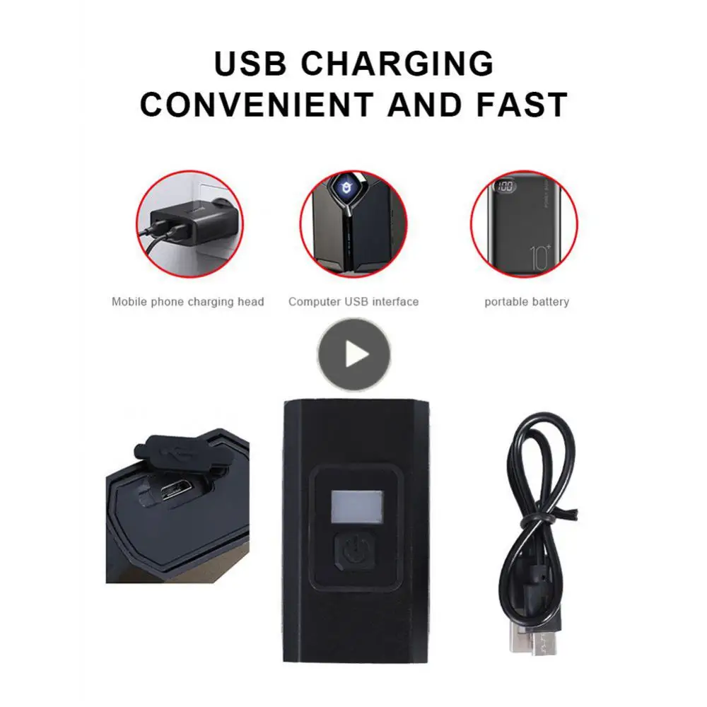 

6 Lighting Modes Bike Light Highlight Mtb Flashlight Front Lamp Usb Charging Ipx4 Waterproof Bicycle Light Bicycle Night Lights