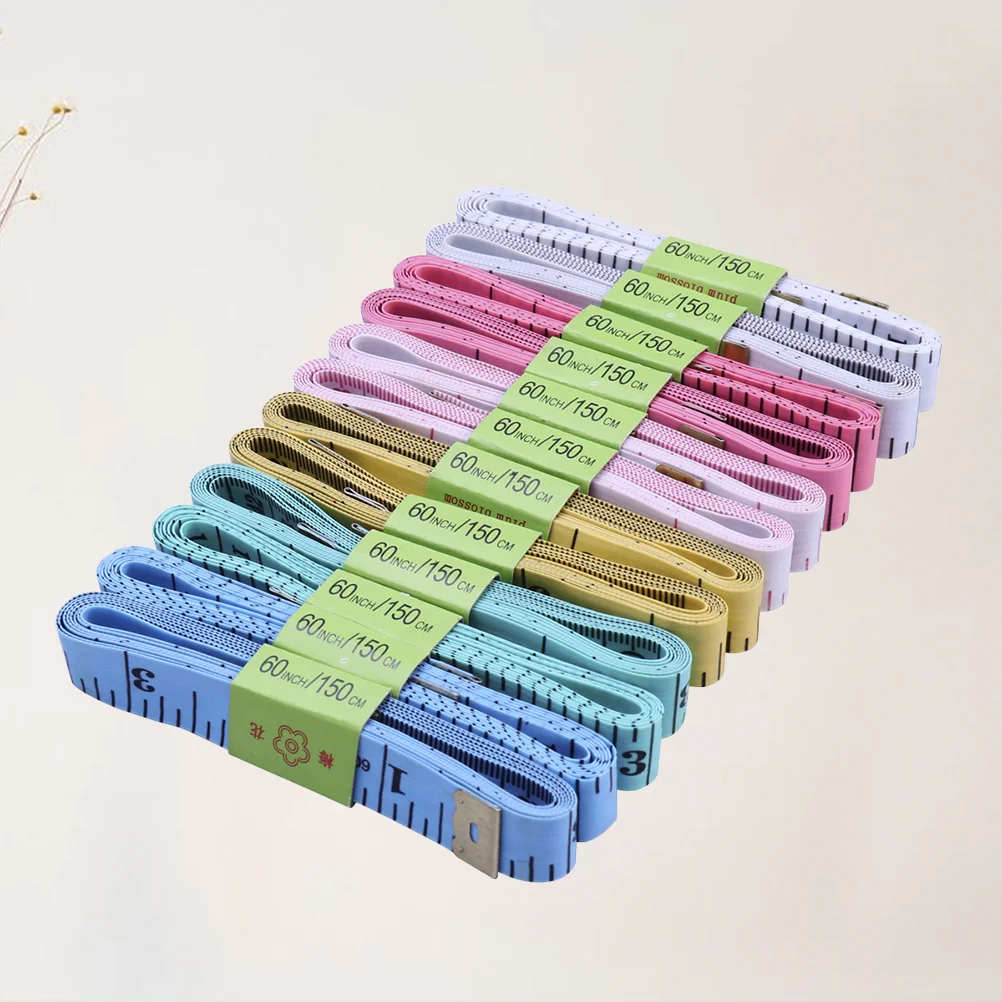 18 шт. 15 м измерительная лента гибкая линейка швейная рулетка для портного мастера