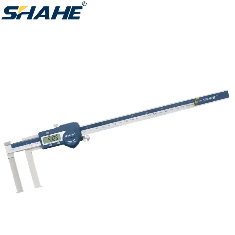 

SHAHE 15-300 mm Digital Inside Groove Type Caliper Stainless Digital Steel Vernier Calipers Gauge Paquimetro Measuring Tools