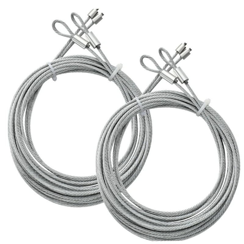 4 шт. торсионные пружинные тросы для гаражных ворот 13 футов удлинительный провод