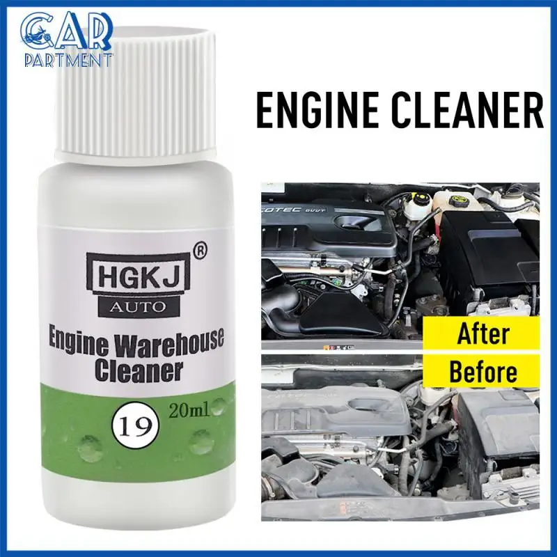 

HGKJ-19 1ml cleaner：8ml water Engine Compartment Cleaner Removal Heavy Oil Car Window Cleaner Cleaning TSLM1