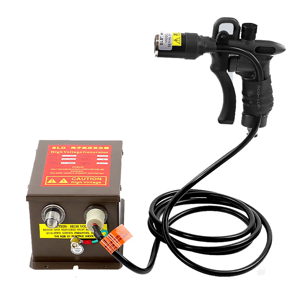 SL-004C Ionizing Air Blower Static Eliminator Electrostatic Precipitator Dust Gun With AC 7.0KV High Voltage Generator 40-80PSI