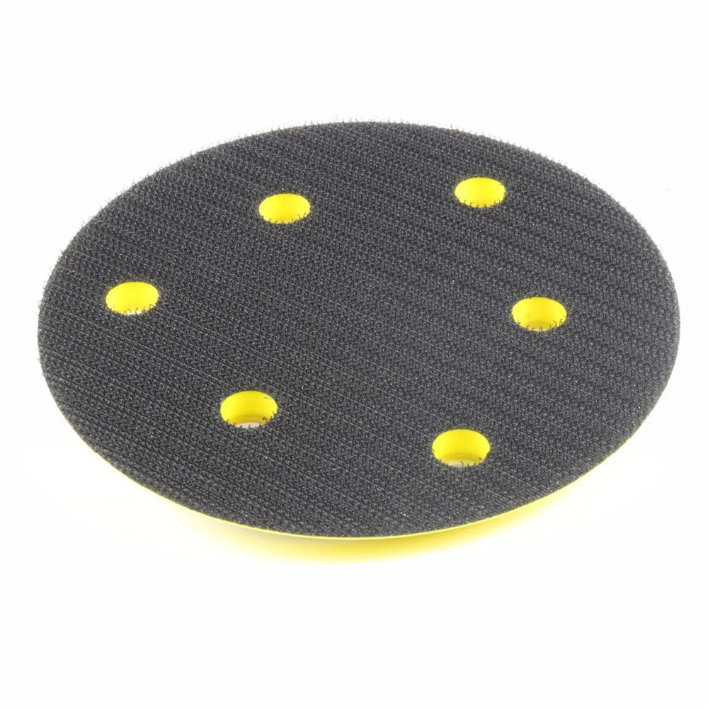 

Power Tools Sander Parts & Accessories 5inch 6-Holes Flocking Sanding Disc M8 Thread Backing Pad Power Sander Parts