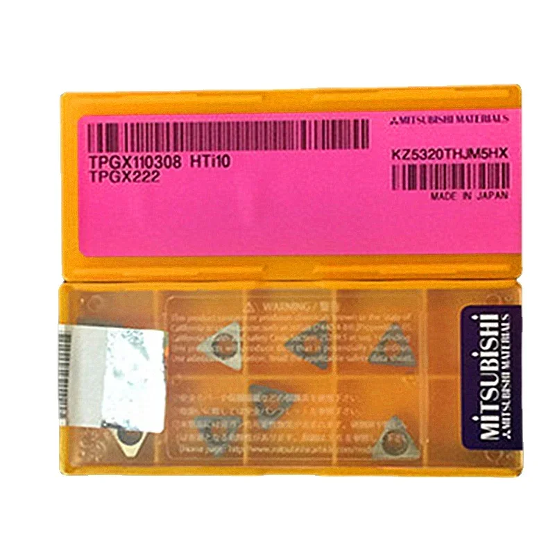 Оригинальные расточные Токарные вставки с ЧПУ TPGX110304 TPGX110308 TPGX221 TPGX222 HTi10