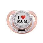 Новая Соска-пустышка подарок для будущей матери блестящая горячая Распродажа детская пустышка из силикона без бисфенола А соска для младенцев