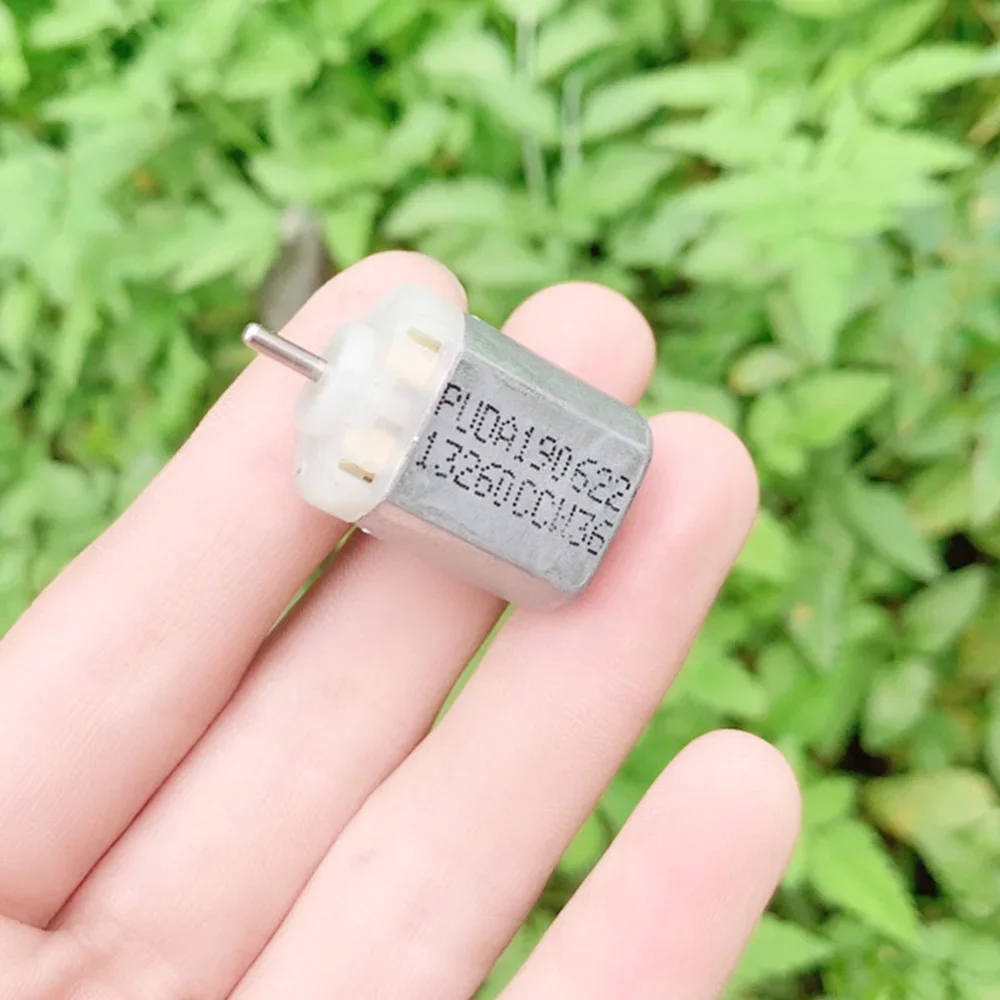Задний шfat DC 5 В-12 В Micro 130 Мотор Угольная щетка Игрушечная модель Маленький