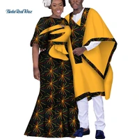 dashiki african dresses for women couple clothing bazin riche men robe traditional african clothing lover ankara clothes wyq151
