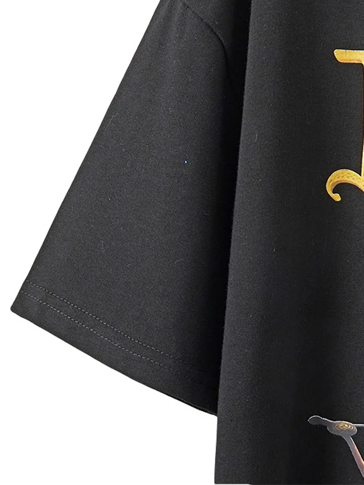 Футболка Disney Harajuku Brave Мерида принцесса с буквенным принтом Женский пуловер