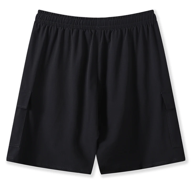 New Drawstring Men Shorts Fit Slim Elastic Gym Sports Fitness Shorts Pant Man Summer Casual Running Jogging Military Sweatpants