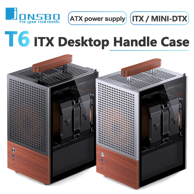 Портативная ручка Jonsbo T6 ITX с корпусом из алюминиевого сплава диаметром 3 мм