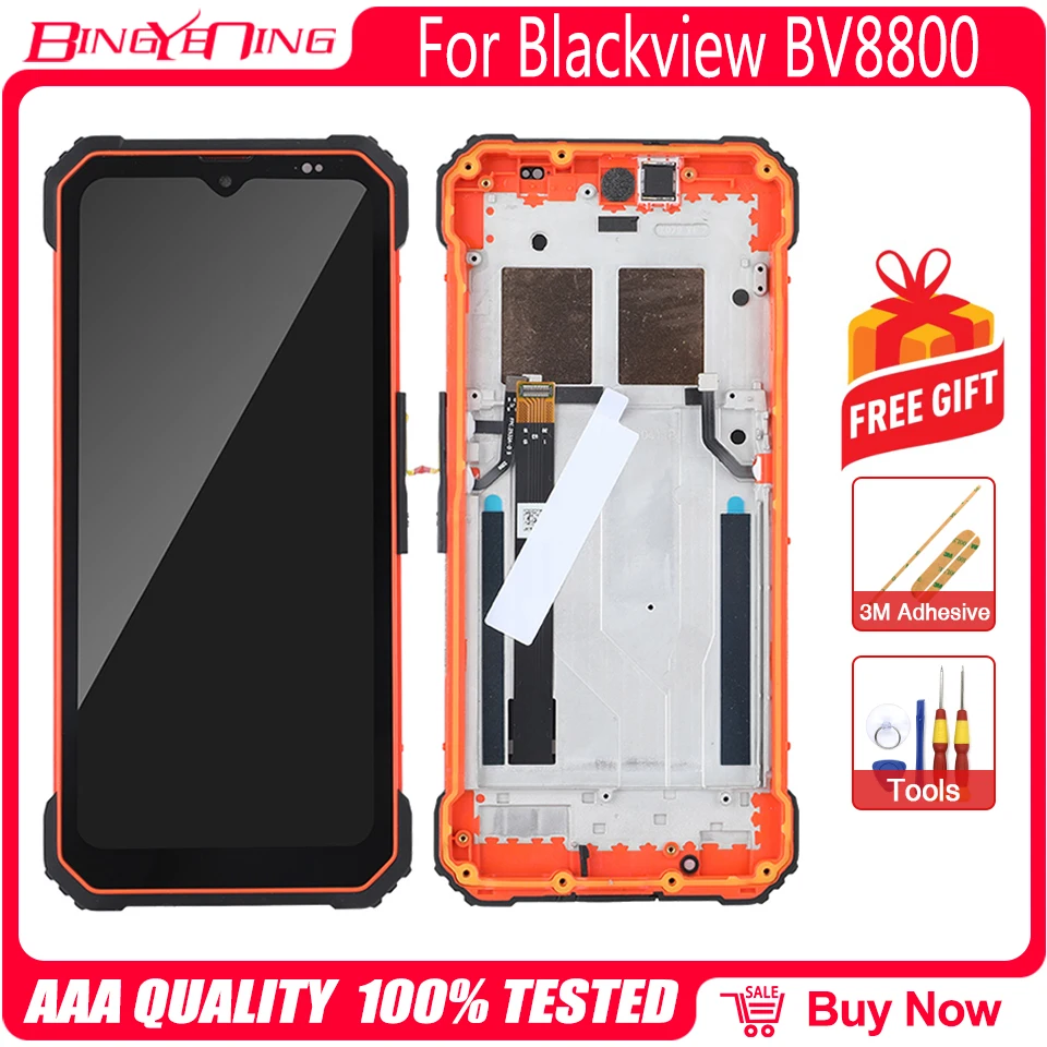 6 58 дюймов оригинальный новый для Blackview BV8800 сенсорный экран + 2400x1080 BL8800 Pro