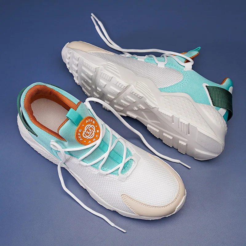 Light Breathable Mesh Men Running Shoes Man Sneakers Cushioning Sport Shoes For Male