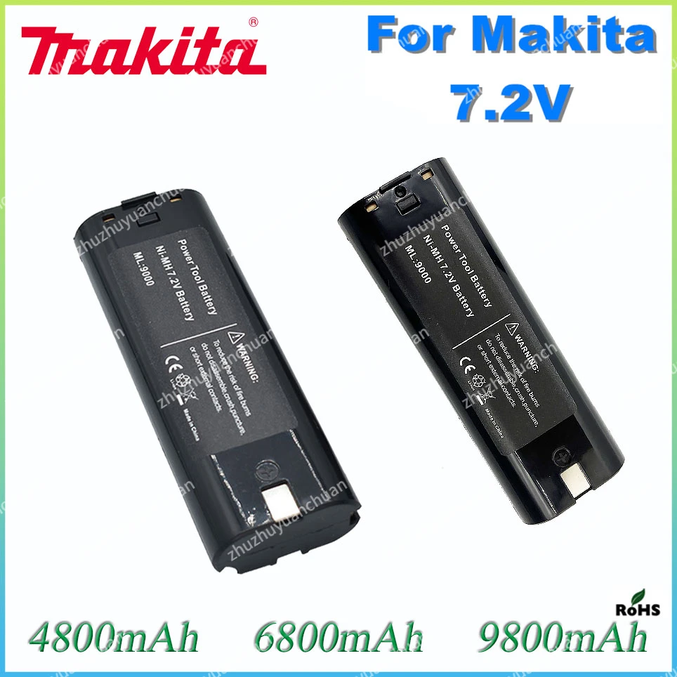 

Сменный никель-металлогидридный аккумулятор 7,2 в 6800 мАч для Makita 7000 7002 7033-9 191679-2 192532-4 192695-4 632002-2 632003 в аккумулятор L50