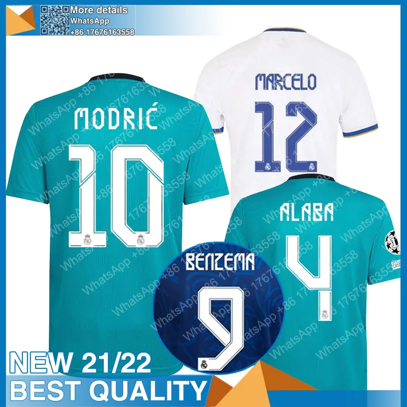 

21 22 23 MARCELO Новая Домашняя третья футбольная рубашка JOVIC BENZEMA vini jr 2021 2022 2023 реальные MadridES MODRIC опасность VALVERDE