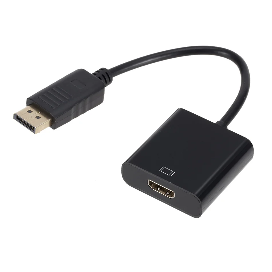 DP to HDMI-compatible 4K Cable PC DisplayPort to HDMI-compatible Mini Projector Projetor TV Television Monitor 1.4 For hp Laptop