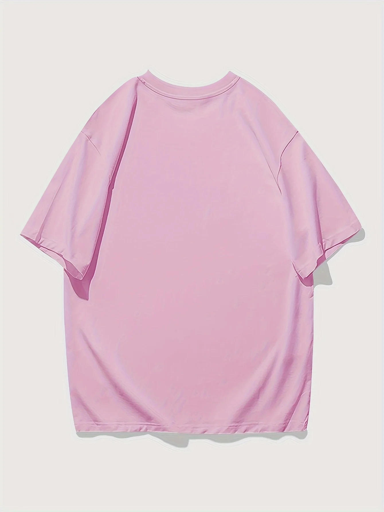 Футболка с мультяшным принтом повседневный топ коротким рукавом и круглым