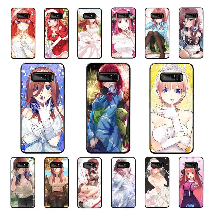 

MaiYaCa The Quintessential Quintuplets Phone Case for Samsung Note 5 7 8 9 10 20 pro plus lite ultra A21 12 02