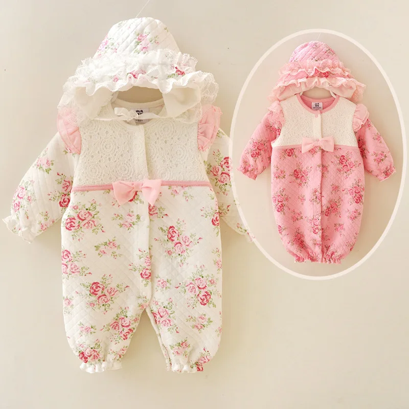 

Baby Girl Winter Clothes For Newborn Baby Overall Winter Romper For Baby Jumpsuit Kids Christmas Costume Infant Clothing