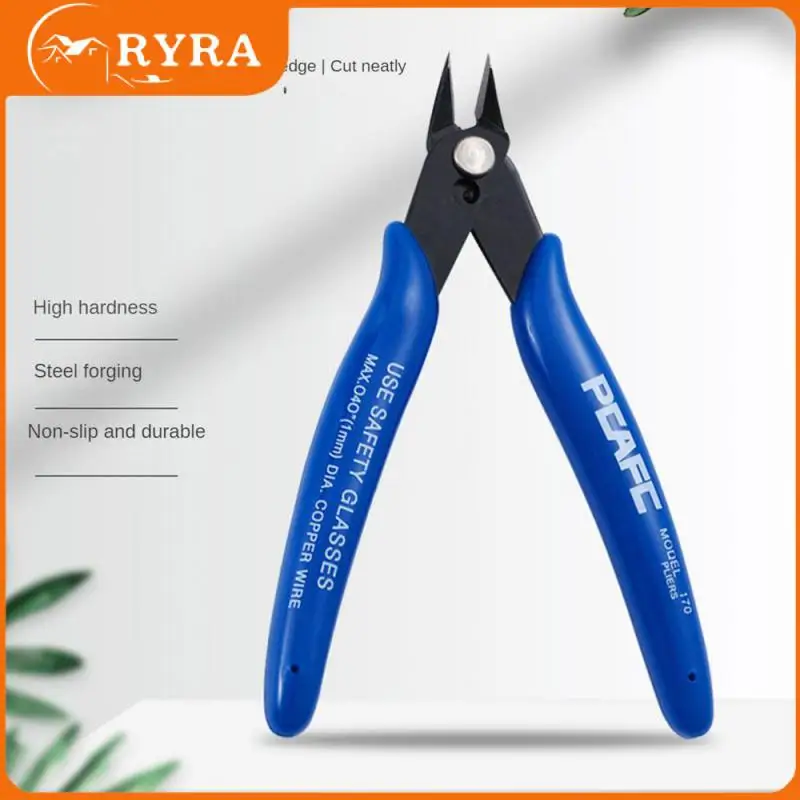 

Quality Assurance Diagonal Pliers Automatic Rebound Function Insulated Grip Outlet Forceps Carbon Steel Hardening Treatment