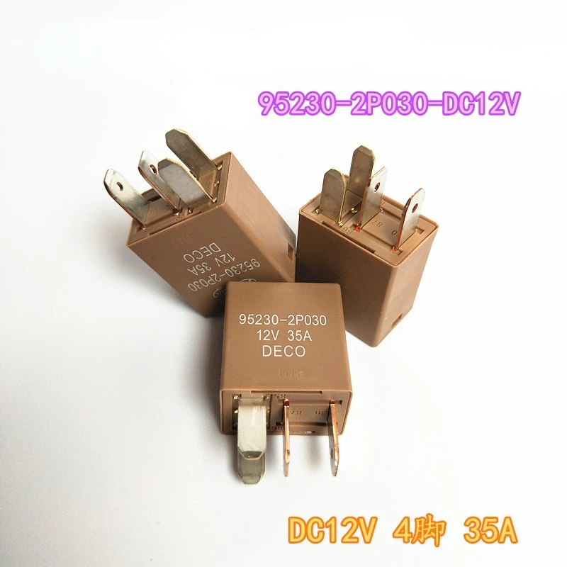 

95230-2p030 реле для Hyundai Kia 4pin 12В 35A