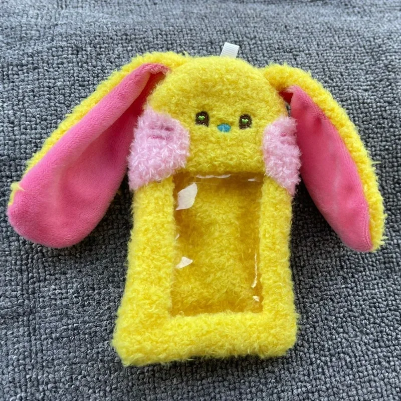 Kpop плюшевый держатель для фотокарточек брелок MINJI HANNI DANIELLE HAERIN HYEIN Kawaii мультфильм