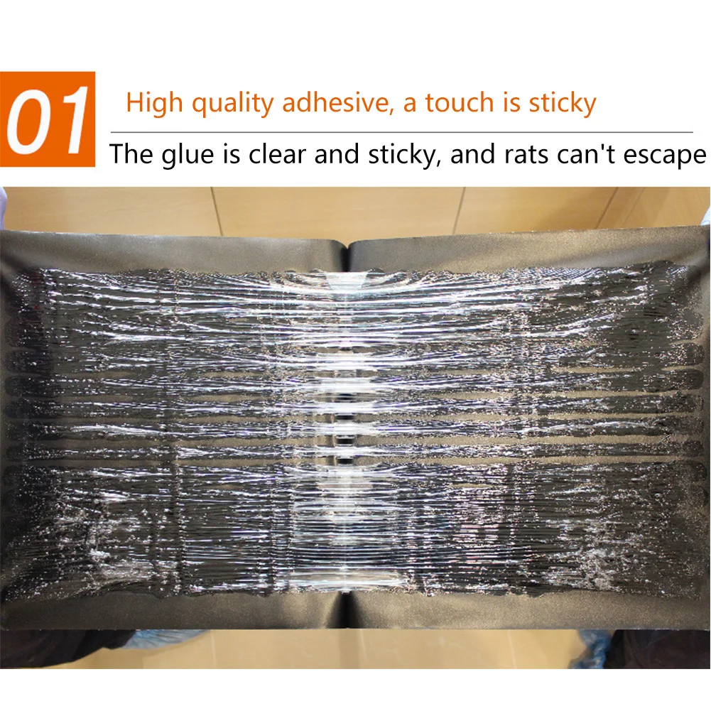 Мышь-ловушка клейкая для мыши безопасная приклеивающаяся офиса дома и сада