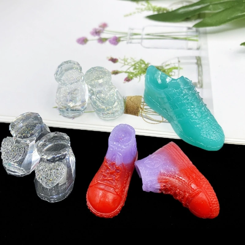 

Diy Crystal Epoxy Mold Pendant Silicone Mold for Pendant Shoes Craft Mold 40GB