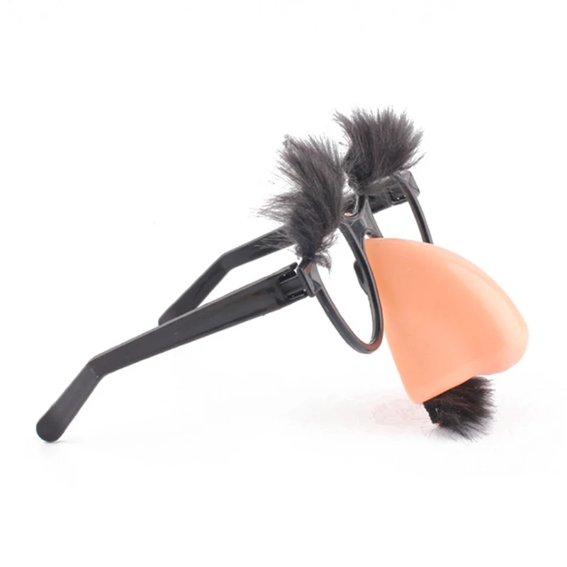 Хэллоуин пластиковые забавные очки с большим носом вечеринка для детей и