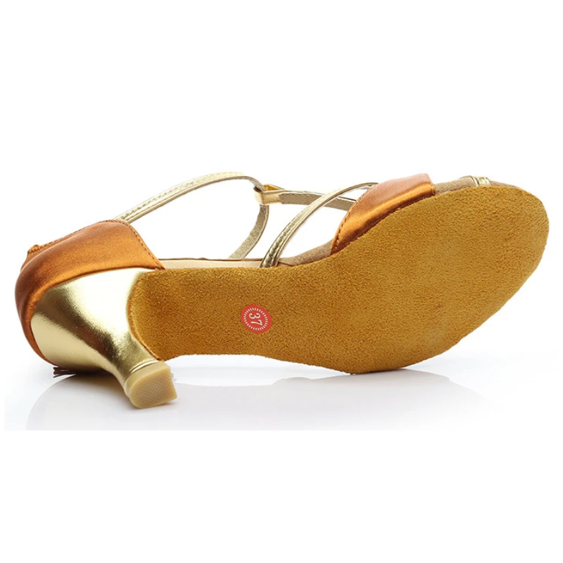 Ballroom Latin Dance Shoes Soft Ladies Girls Tango Jazz Dance Shoes Women's Soft Bottom Latin Dance Dancing Shoes Heeled 5/7CM
