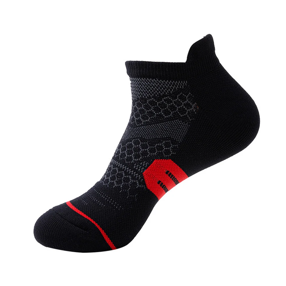2022 New Style High Quality Men Sport Socks Athletic Breathable Casual Compression Socks Male Quick Dry Short Socks