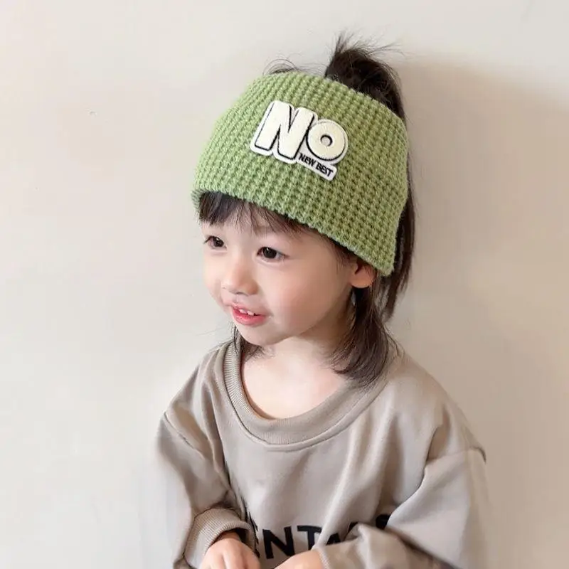 2024 Детская шапка топлесс осенне-зимняя теплая утечная для больших детей и