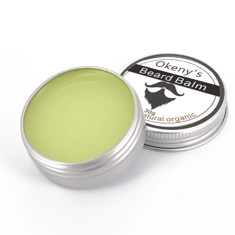 Sdattor Man 30g Beard Wax Leave Moisturizing Beard Care Cream Lubricating Cream Hair Loss Products