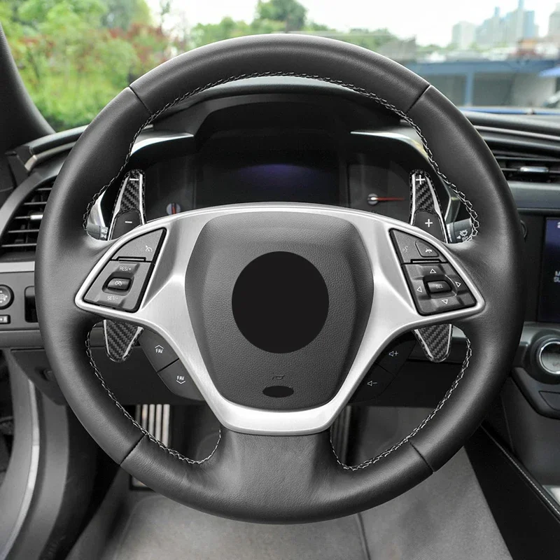 Кованый автомобильный интерьер из углеродного волокна рулевое колесо лепестки