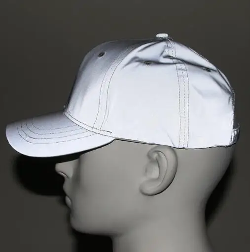 

Reflective Baseball Cap Night Spring Peaked Hat Men Spring Dance