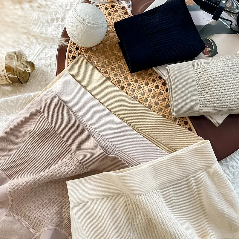 Женское бесшовное антибактериальное нижнее белье с высокой талией модальные