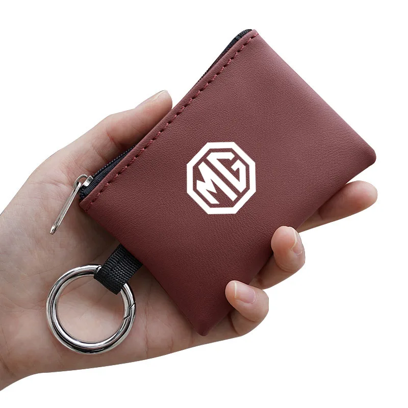 Кожаный чехол для ключей для MG HS ZST ZS MG3 MG5 MG6 MG7 GT GS Hector ZX EZS EHS