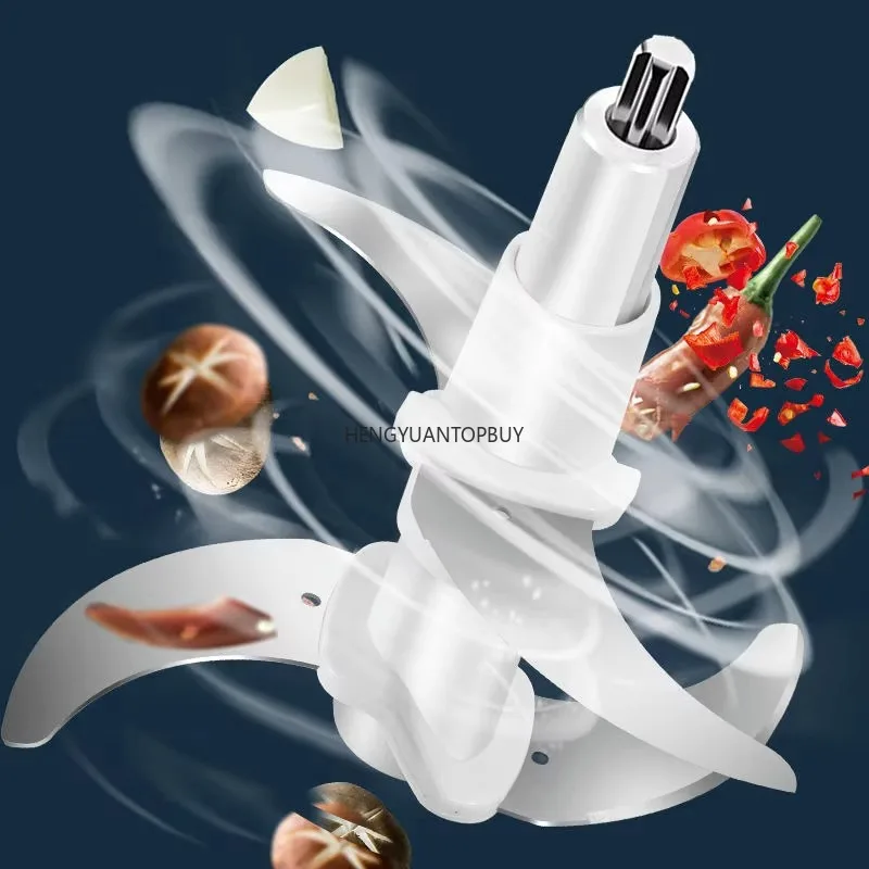 Фото Электрическая многофункциональная мясорубка для дома, 6 л, 8 л, 12 л, 15 л, для измельчения кассавы и других продуктов №3