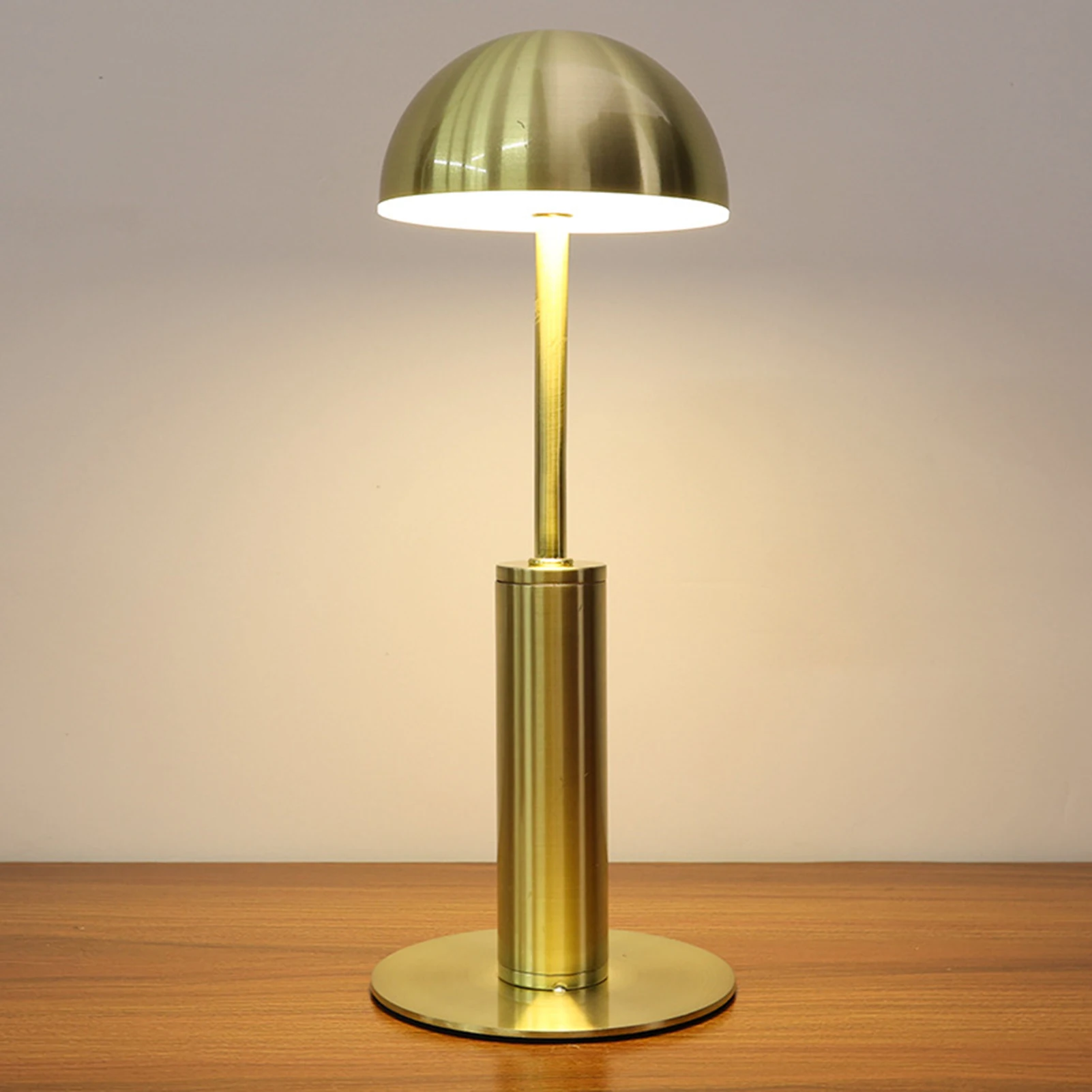 

LED Rechargeable Bar Table Lamp Modern Simple Atmosphere Night Light Top Tap Switch Three Gears