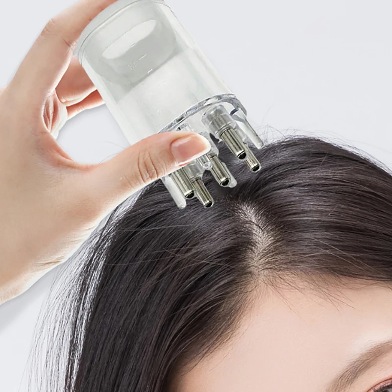 Аппликатор для кожи головы жидкая расческа портативная мини-массажная жидкий