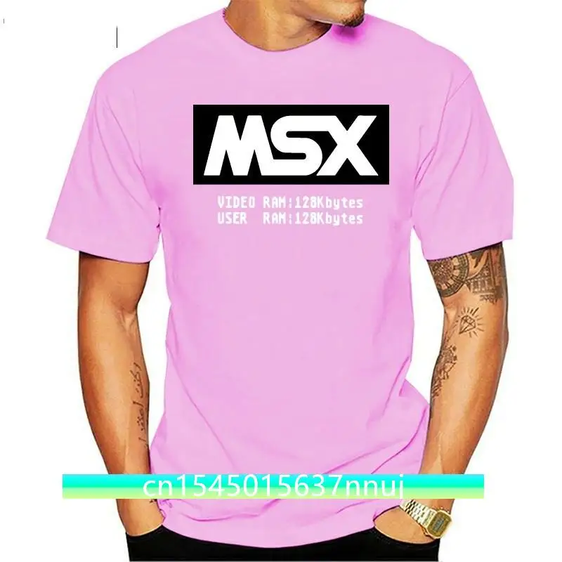 

Men tshirt MSX BIOS T Shirt Classic T Shirt women T-Shirt tees top