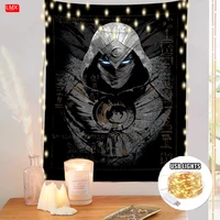 marvel new moon knight series tapestry wall hanging modern family aesthetics bedroom mural dormitory living room tapestries